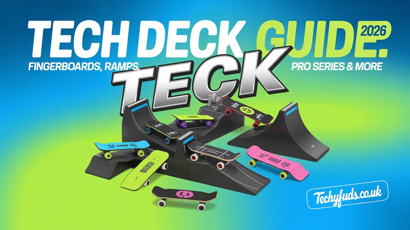 Tech Deck Guide 2026: Fingerboards, Ramps, Pro Series & More