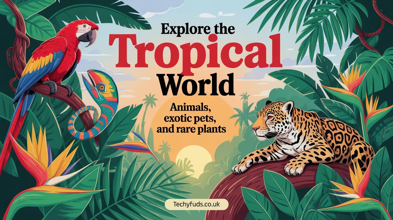 Explore the Tropical World: Animals, Exotic Pets, and Rare Plants
