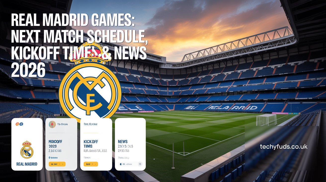 Real Madrid Games: Next Match Schedule, Kickoff Times & News 2026