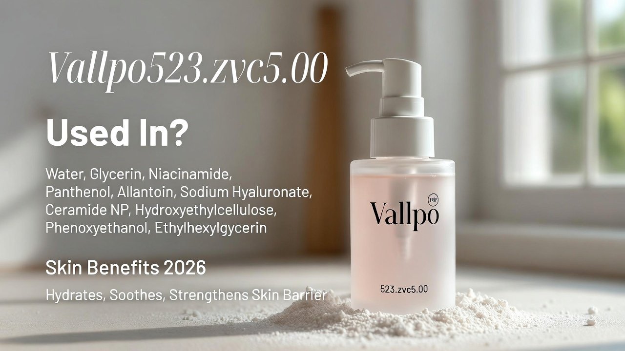 What Vallpo523.zvc5.0o Used In: Ingredients and Skin Care Benefits (2026)