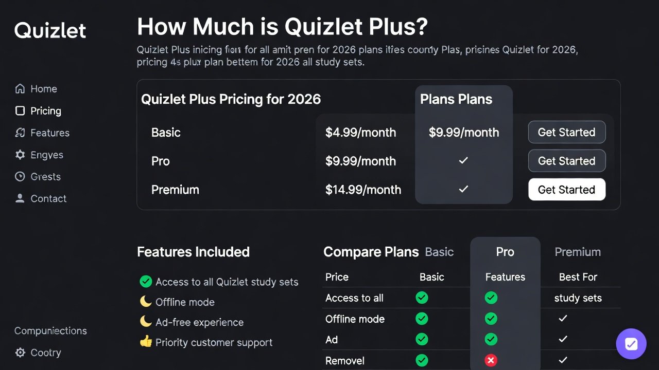 How Much Is Quizlet Plus? 2026 Prices, Features, and Free Trials