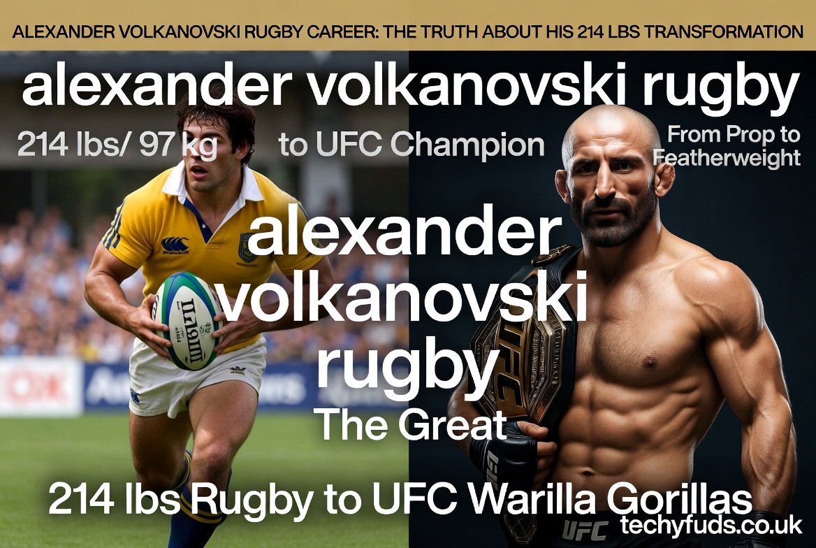 Alexander Volkanovski Rugby Career: The Truth About His 214 lbs Transformation