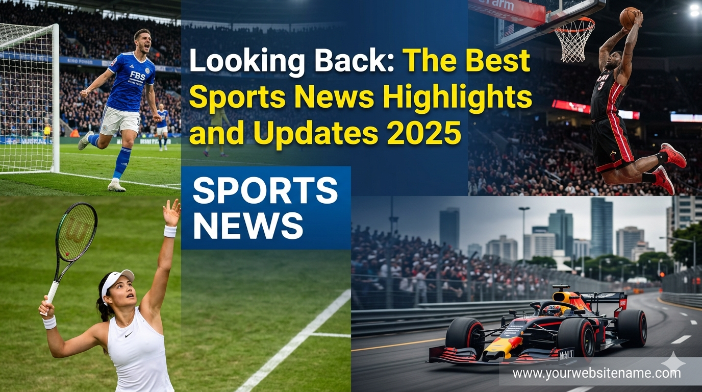 Looking Back: The Best Sports News Highlights and Updates 2025